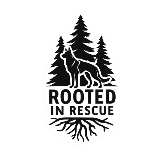Rooted In Rescue Decal