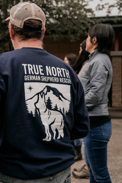 Navy Crew Neck Sweatshirt