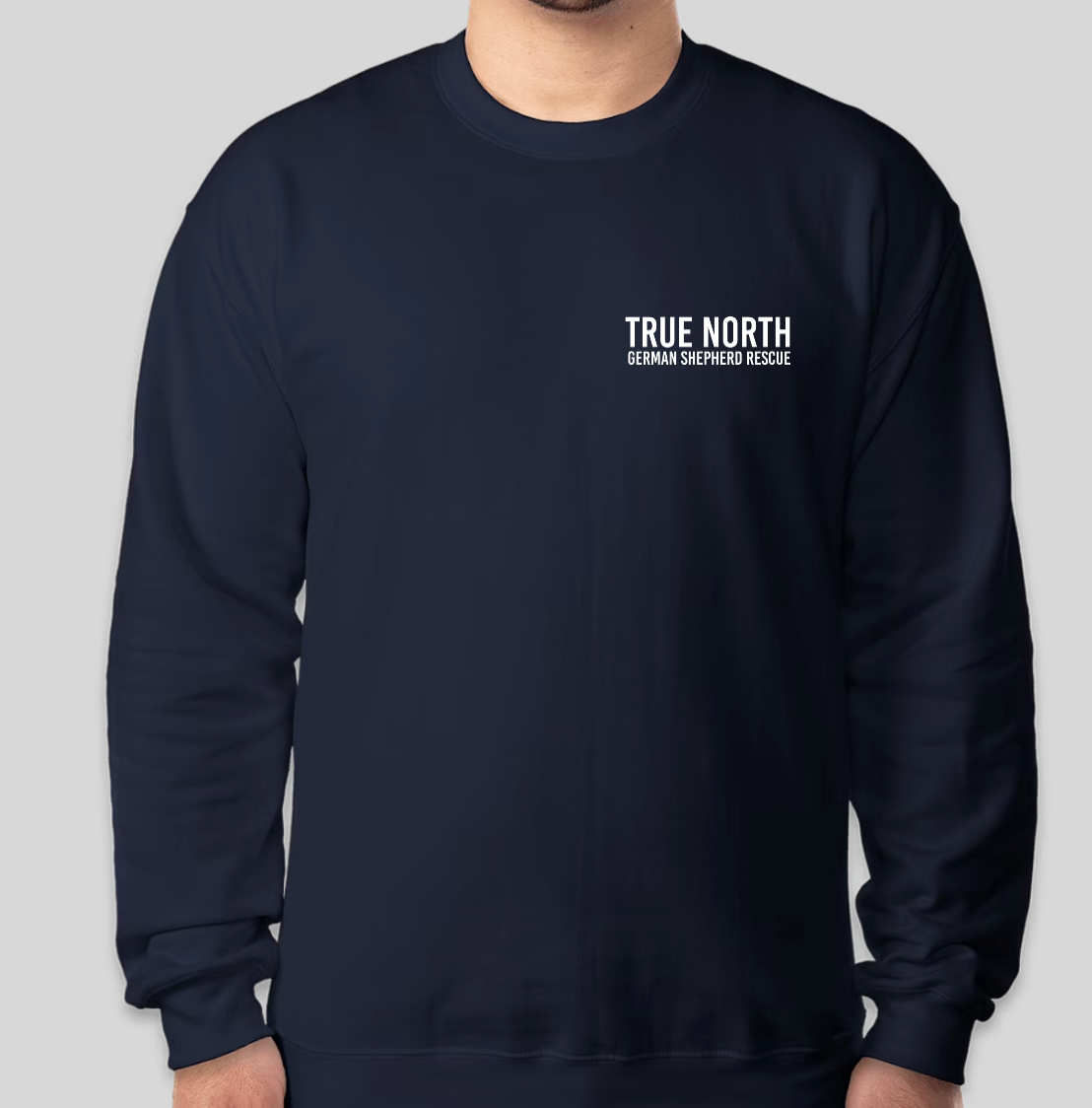 Navy Crew Neck Sweatshirt