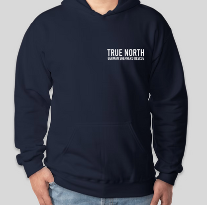 Navy Hoodie Sweatshirt