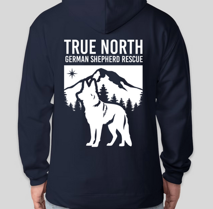 Navy Hoodie Sweatshirt