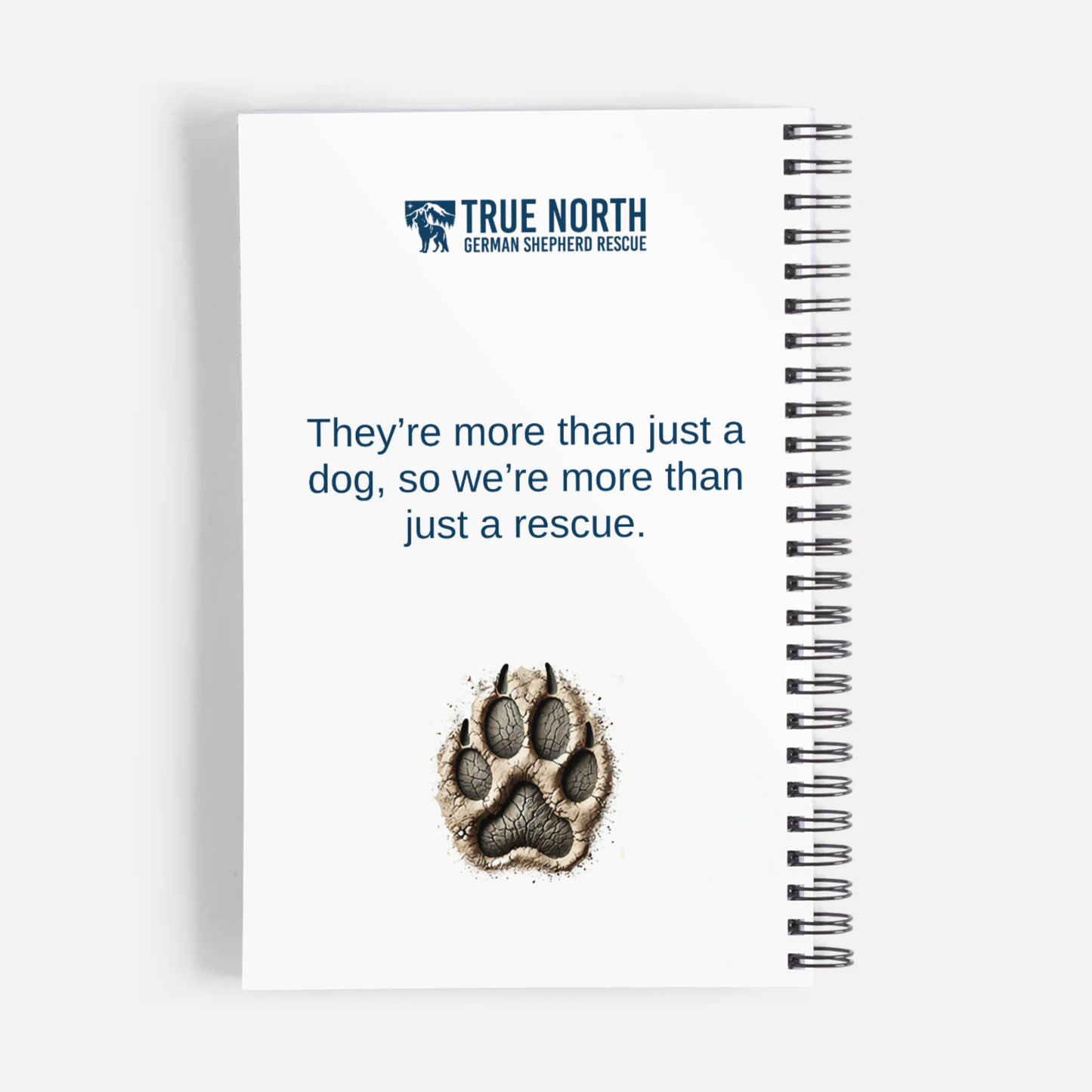 True North GSD Rescue Notebook — Because Every Idea Deserves a Home