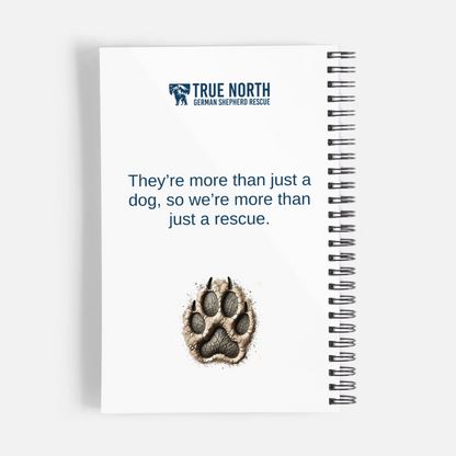 True North GSD Rescue Notebook — Because Every Idea Deserves a Home